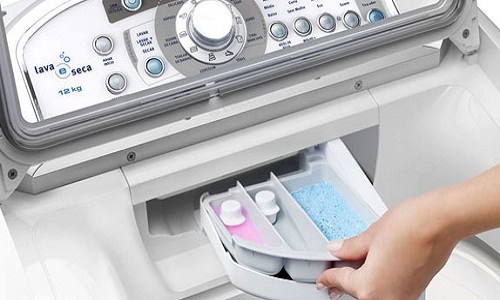 Máy giặt không dùng nước xả vải
